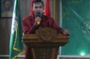 Ketua Kesatuan Mahasiswa Peduli Kebijakan Sosial (KMPKS), Agung Maulana.