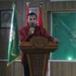 Ketua Kesatuan Mahasiswa Peduli Kebijakan Sosial (KMPKS), Agung Maulana.