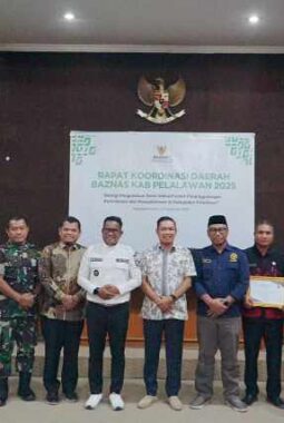 Bupati H.Zukri Buka Rakorda BAZNAS Kabupaten Pelalawan 2025